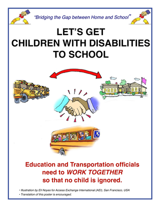 Let's get children with disabilities to school